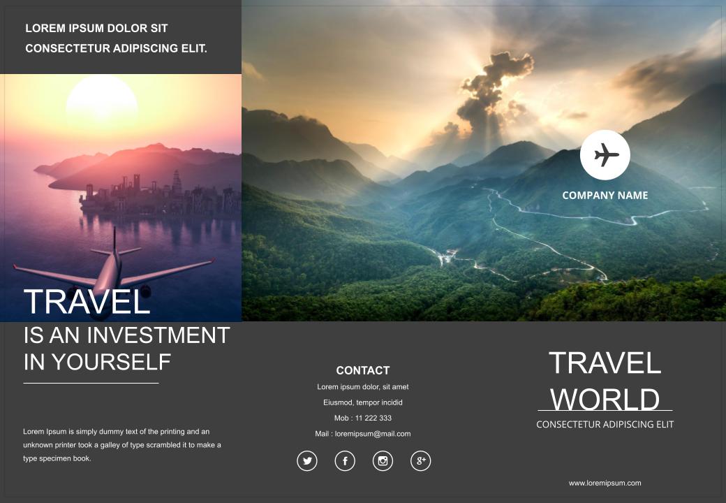 Detail Travel Powerpoint Template Nomer 32