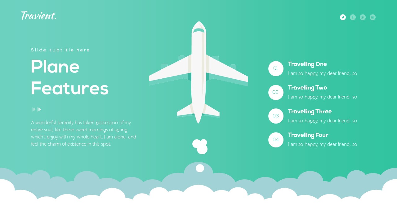 Detail Travel Powerpoint Template Nomer 39