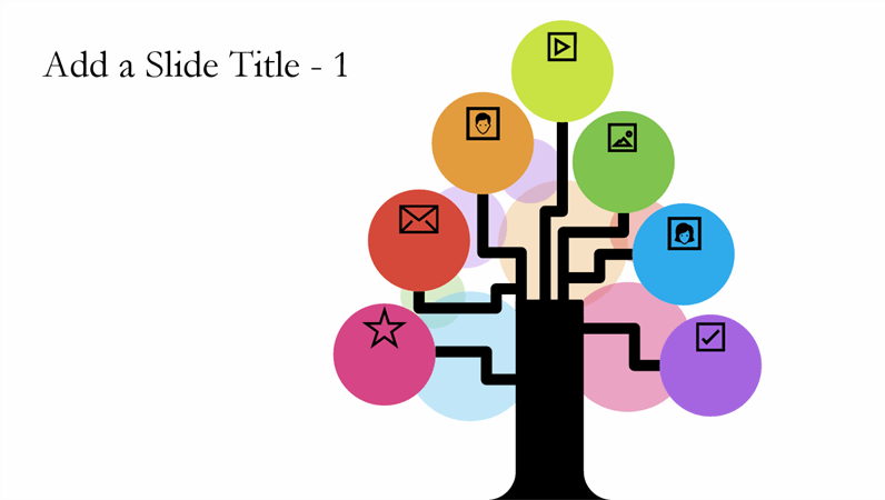 Detail Tree Diagram Template Powerpoint Free Download Nomer 26