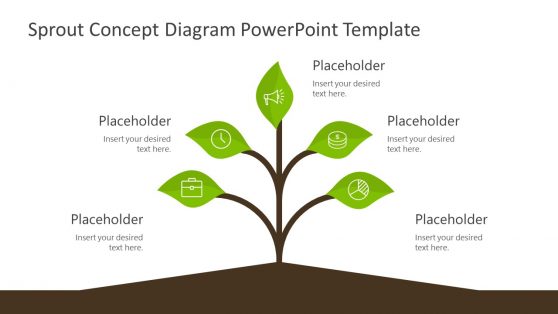 Detail Tree Diagram Template Powerpoint Free Download Nomer 4