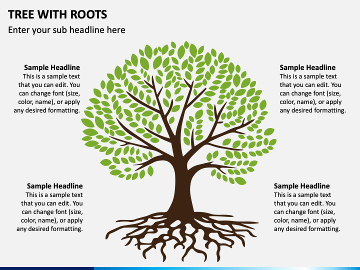 Detail Tree Diagram Template Powerpoint Free Download Nomer 31