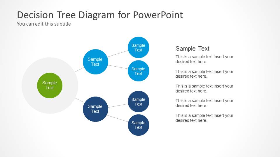 Detail Tree Diagram Template Powerpoint Free Download Nomer 32