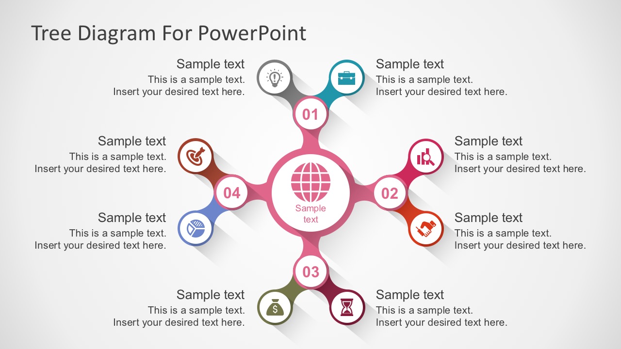 Detail Tree Diagram Template Powerpoint Free Download Nomer 37