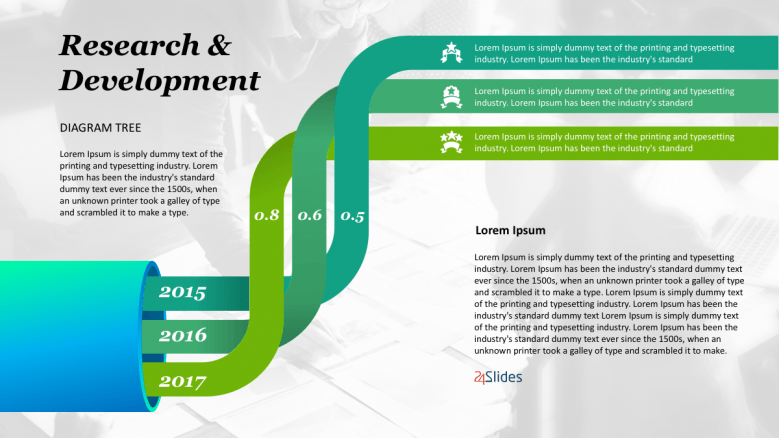 Detail Tree Diagram Template Powerpoint Free Download Nomer 41