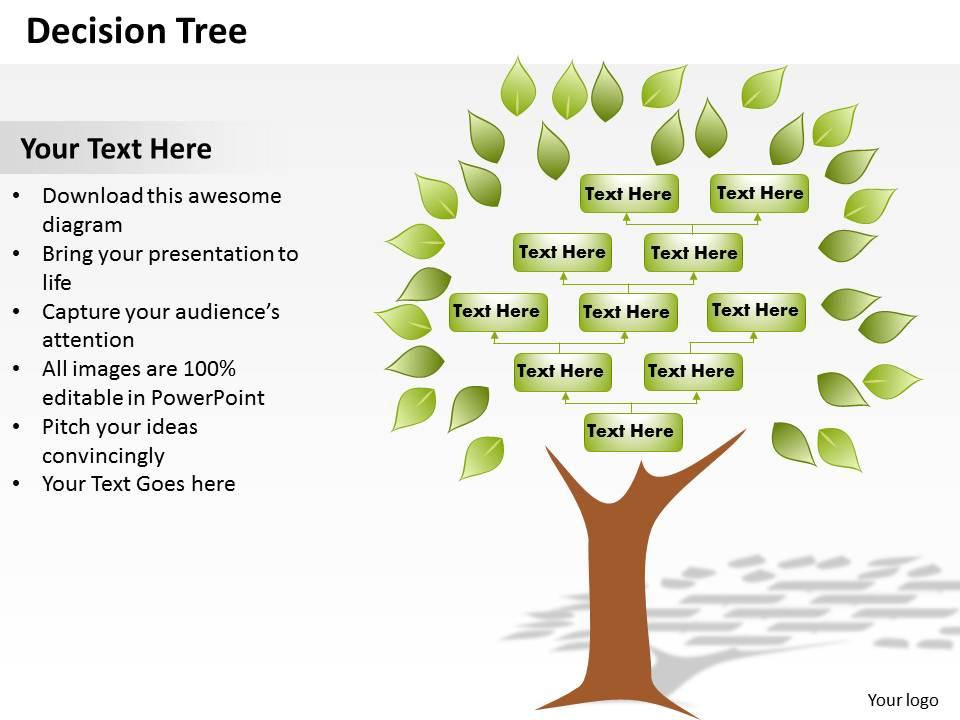 Detail Tree Diagram Template Powerpoint Free Download Nomer 49
