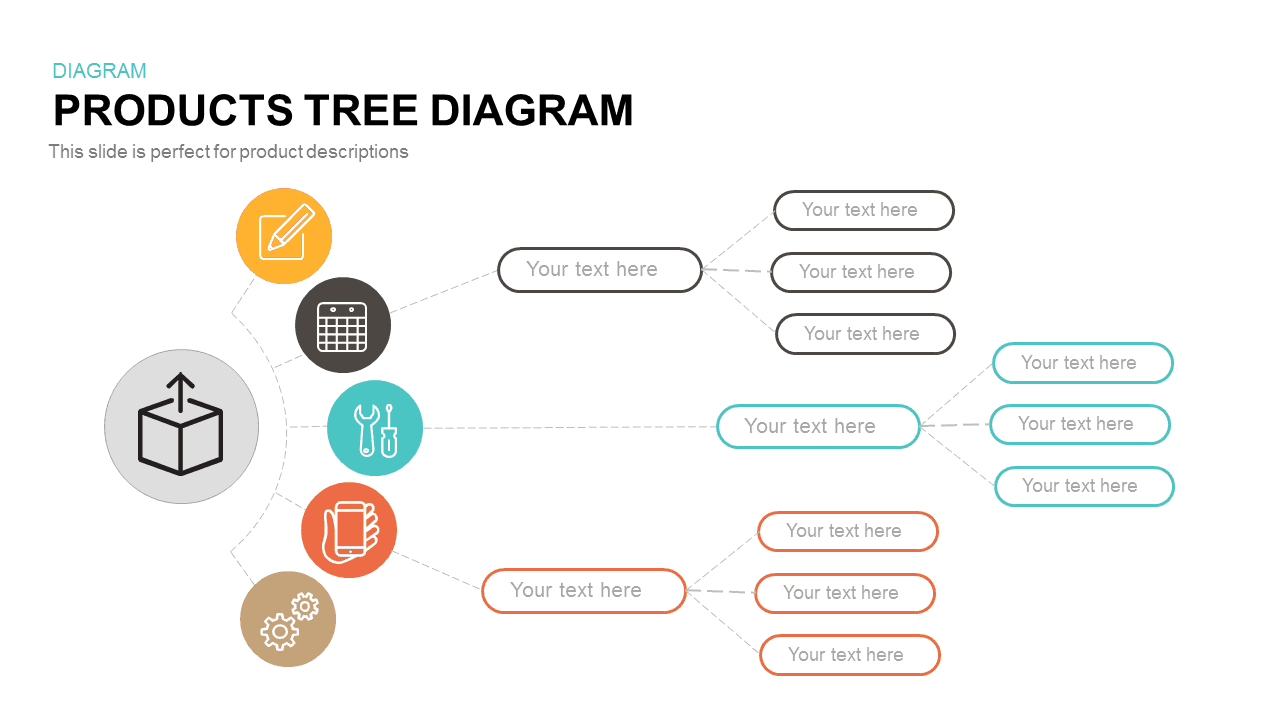 Detail Tree Diagram Template Powerpoint Free Download Nomer 53