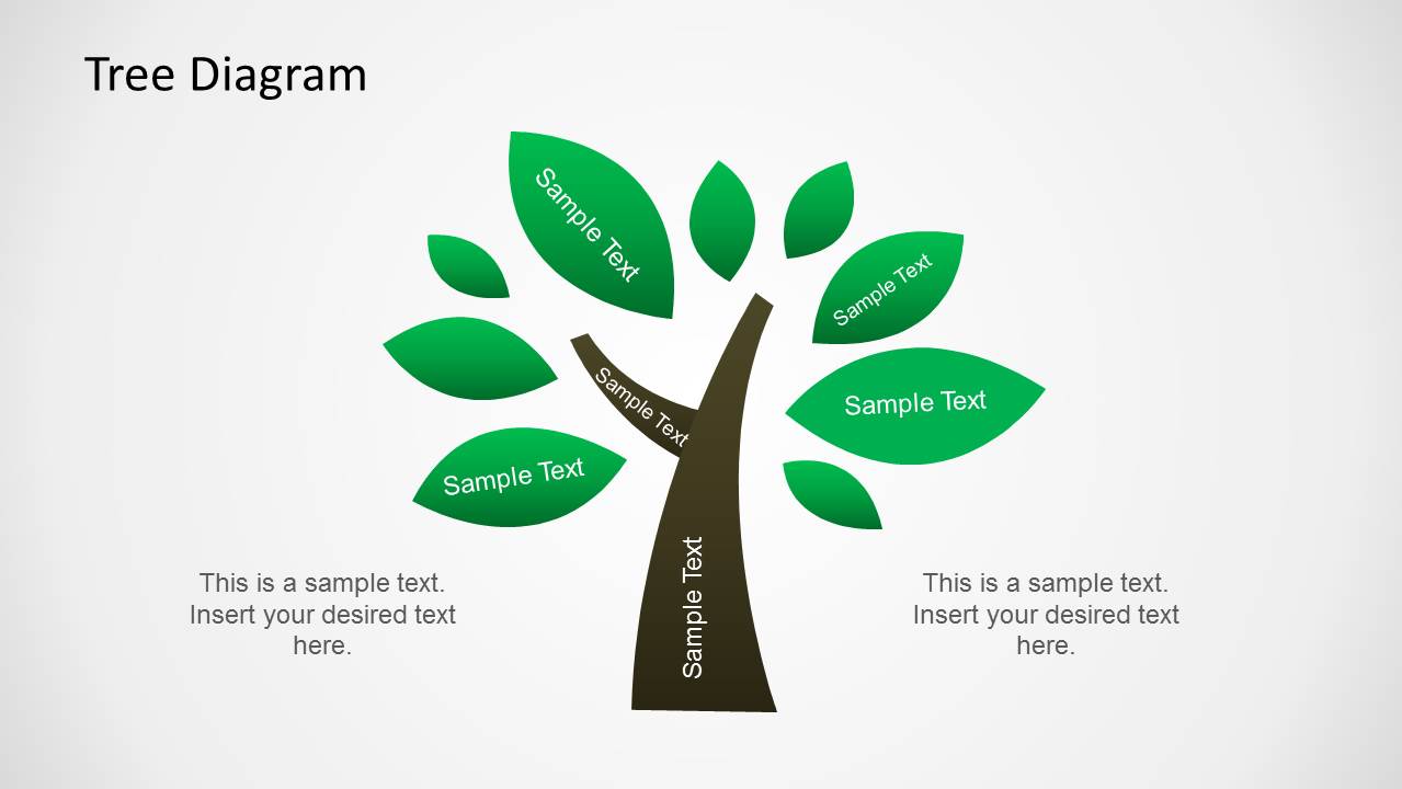 Detail Tree Diagram Template Powerpoint Free Download Nomer 8