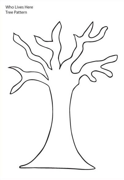 Detail Tree Trunk Template Nomer 4