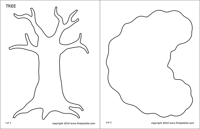 Detail Tree Trunk Template Nomer 24