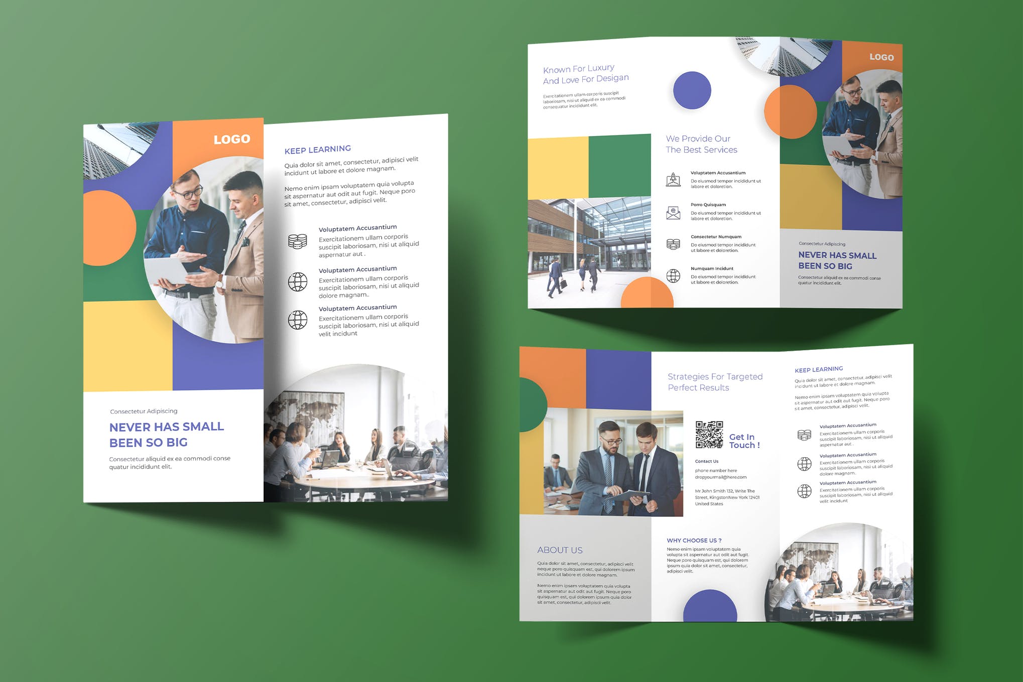 Detail Tri Fold Brochure Design Template Nomer 14