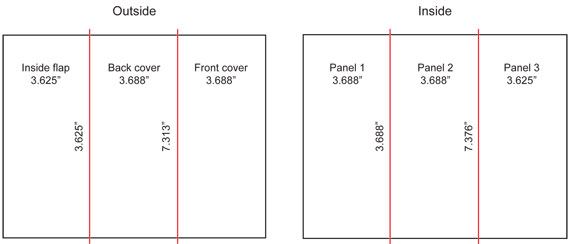 Detail Tri Fold Brochure Design Template Nomer 18