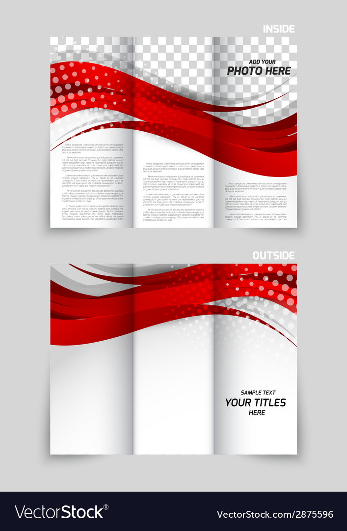 Detail Tri Fold Brochure Design Template Nomer 25