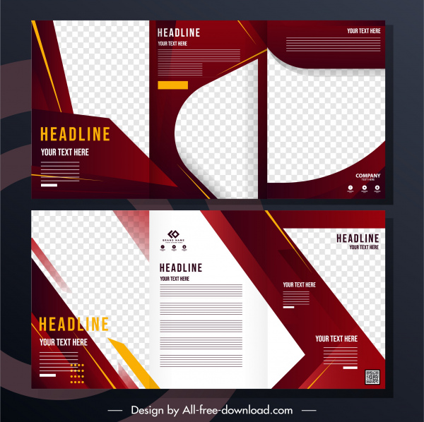 Detail Tri Fold Brochure Design Template Nomer 32