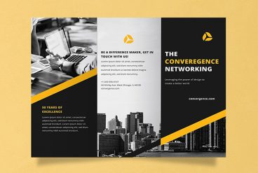 Detail Tri Fold Brochure Design Template Nomer 7