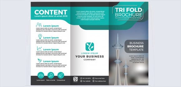 Detail Tri Fold Brochure Psd Template Free Download Nomer 52