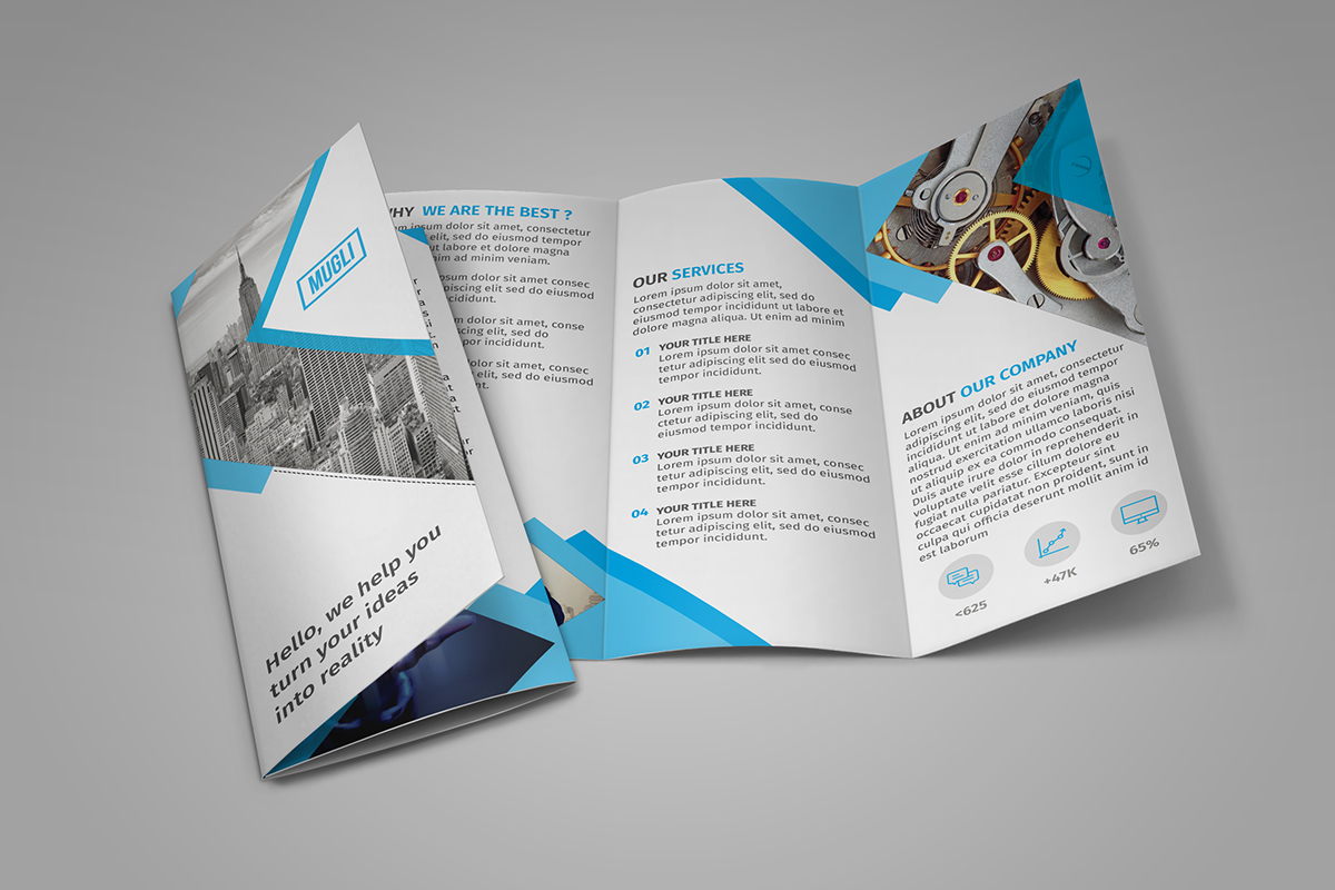 Detail Tri Fold Template Free Download Nomer 25