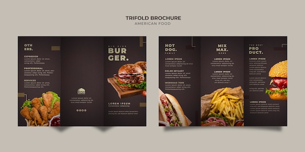 Detail Tri Fold Template Free Download Nomer 35