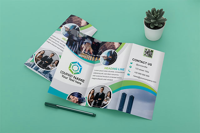 Detail Tri Fold Template Free Download Nomer 36