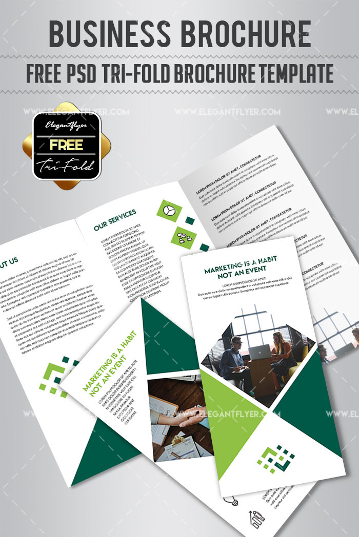 Detail Tri Fold Template Free Download Nomer 39