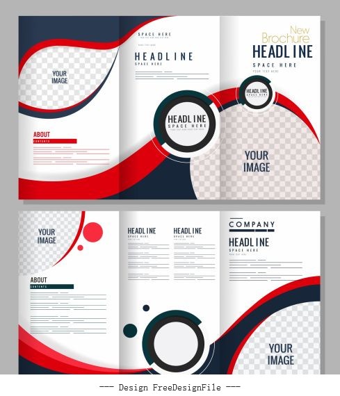 Detail Tri Fold Template Free Download Nomer 6