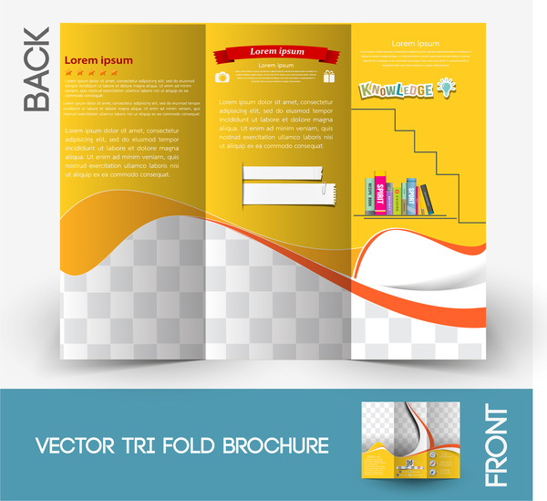 Detail Tri Fold Template Free Download Nomer 52