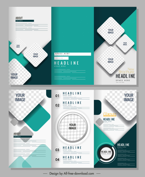 Detail Tri Fold Template Free Download Nomer 8