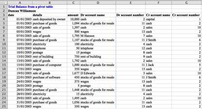 Detail Trial Balance Excel Template Nomer 14