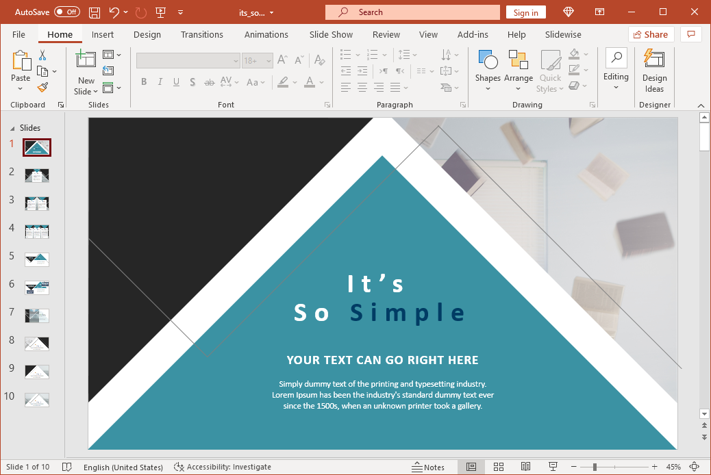 Detail Triangle Design Template Nomer 18