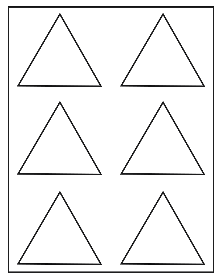 Detail Triangle Template Printable Nomer 2