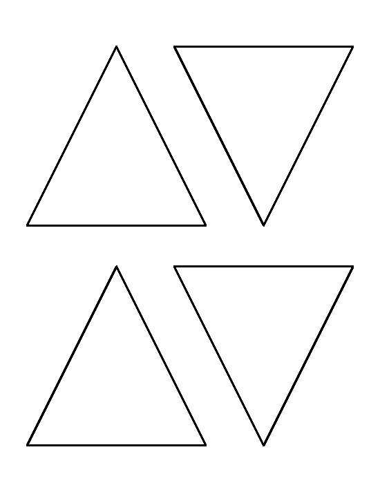 Detail Triangle Template Printable Nomer 4