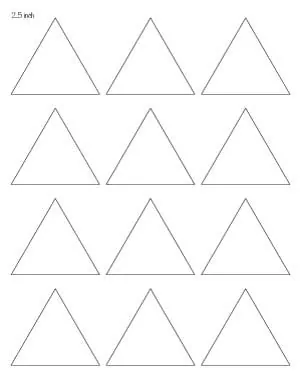 Detail Triangle Template Printable Nomer 10