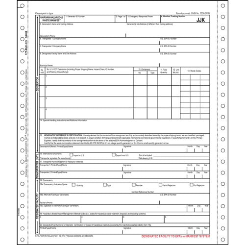 Detail Truck Manifest Template Nomer 13