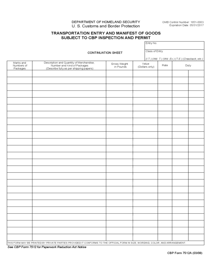 Detail Truck Manifest Template Nomer 15