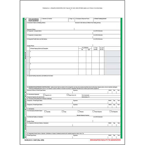 Detail Truck Manifest Template Nomer 7