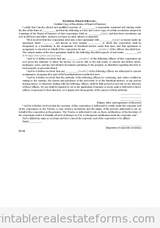 Detail Trustee Resolution Template Nomer 3