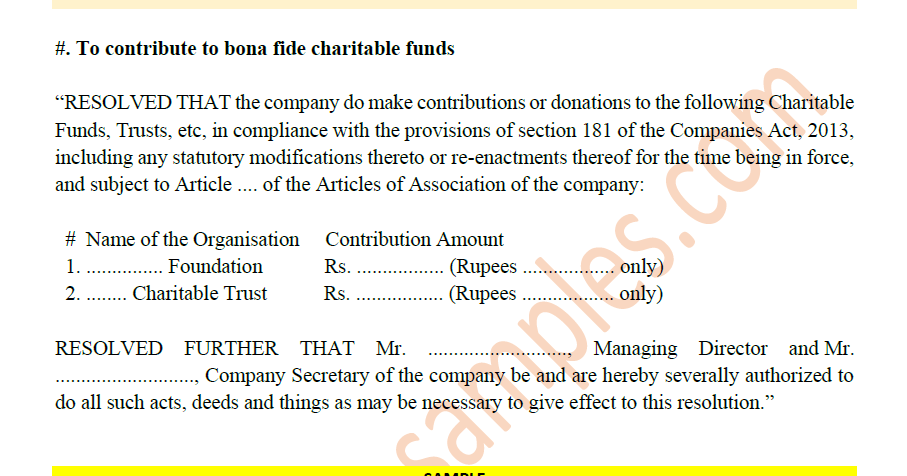 Detail Trustee Resolution Template Nomer 19