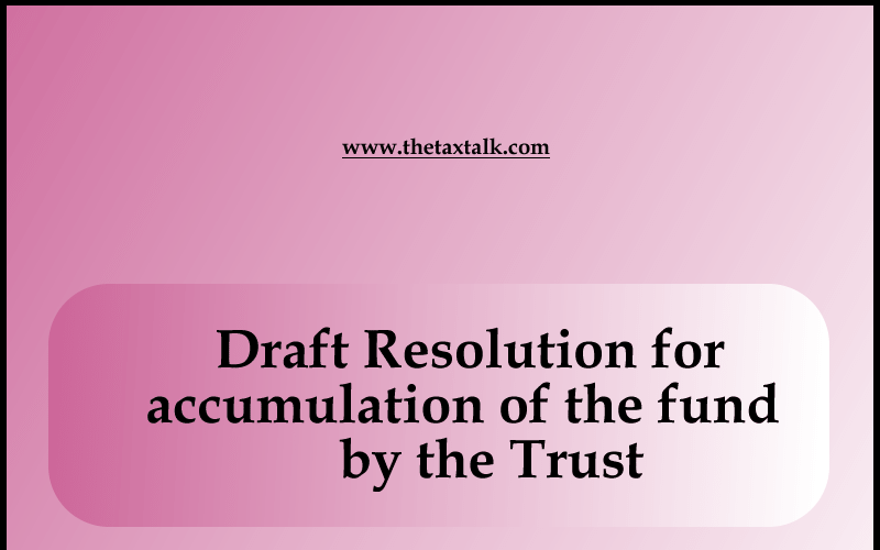 Detail Trustee Resolution Template Nomer 39
