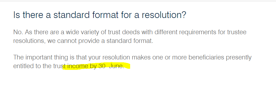 Detail Trustee Resolution Template Nomer 44