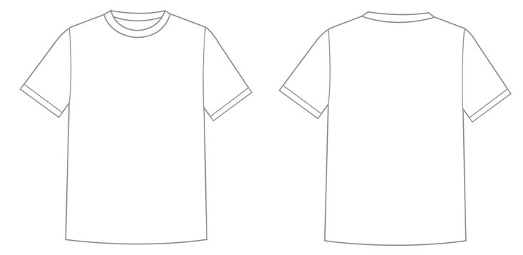 Detail Tshirt Template Design Nomer 16