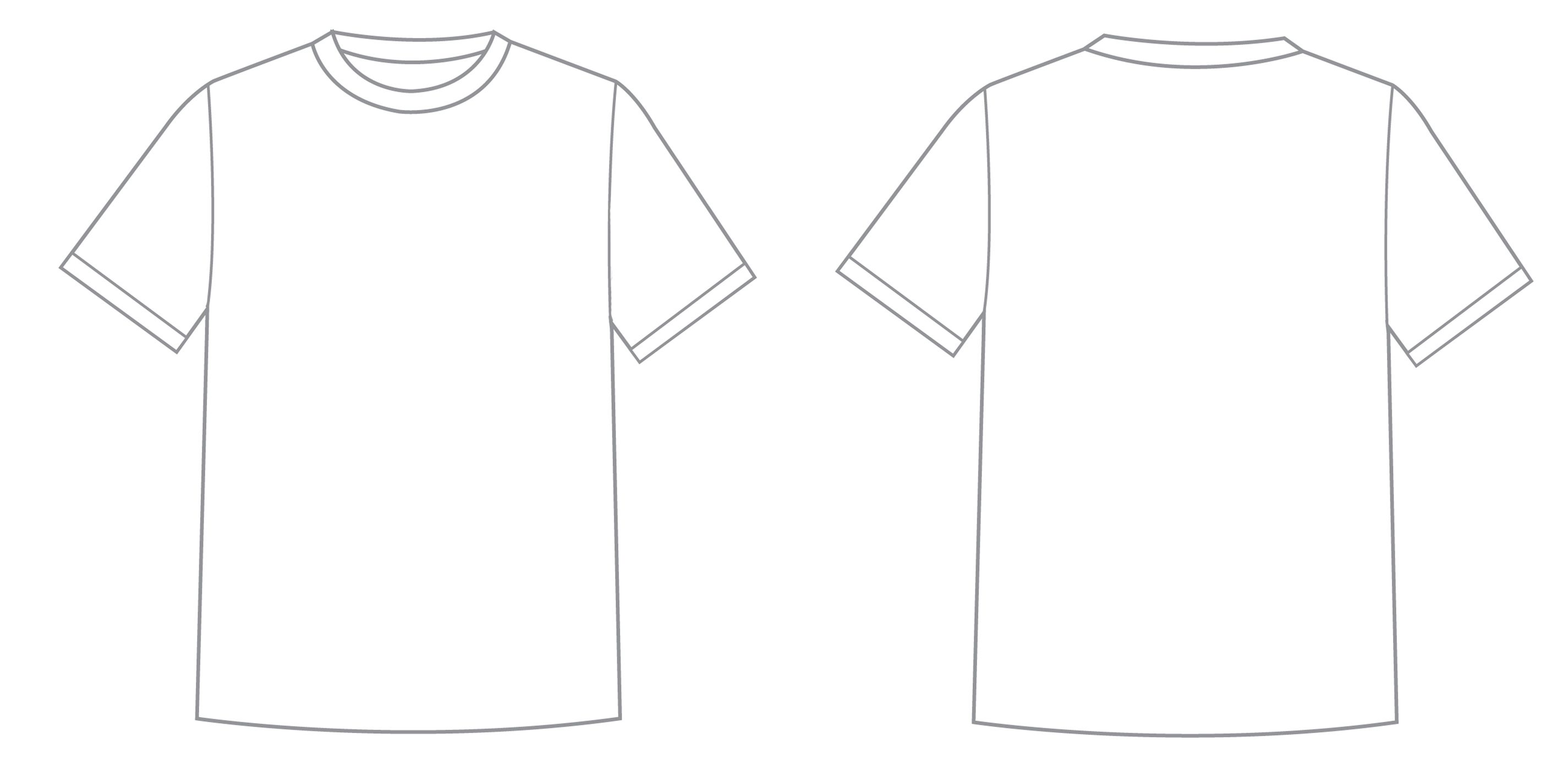 Detail Tshirt Template Design Nomer 4