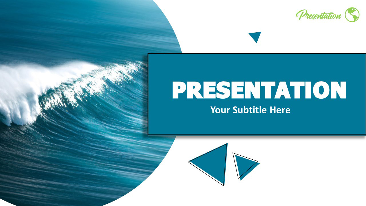 Detail Tsunami Powerpoint Template Nomer 13