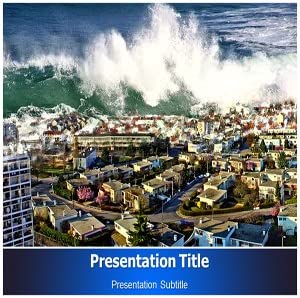 Detail Tsunami Powerpoint Template Nomer 28