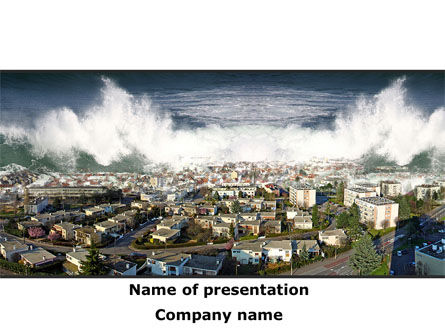 Detail Tsunami Powerpoint Template Nomer 31