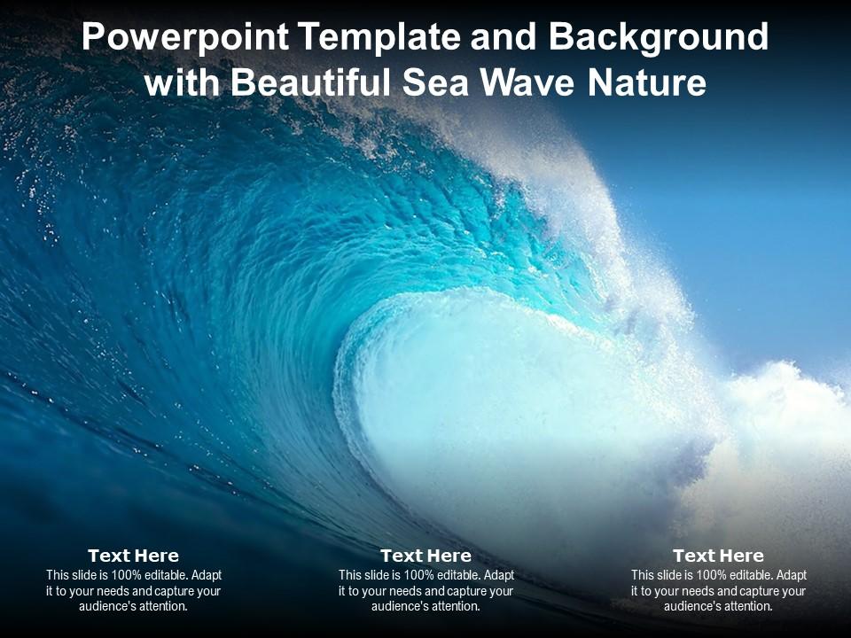 Detail Tsunami Powerpoint Template Nomer 40