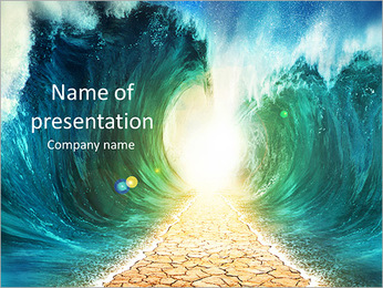 Detail Tsunami Powerpoint Template Nomer 42