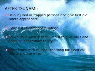 Detail Tsunami Powerpoint Template Nomer 46