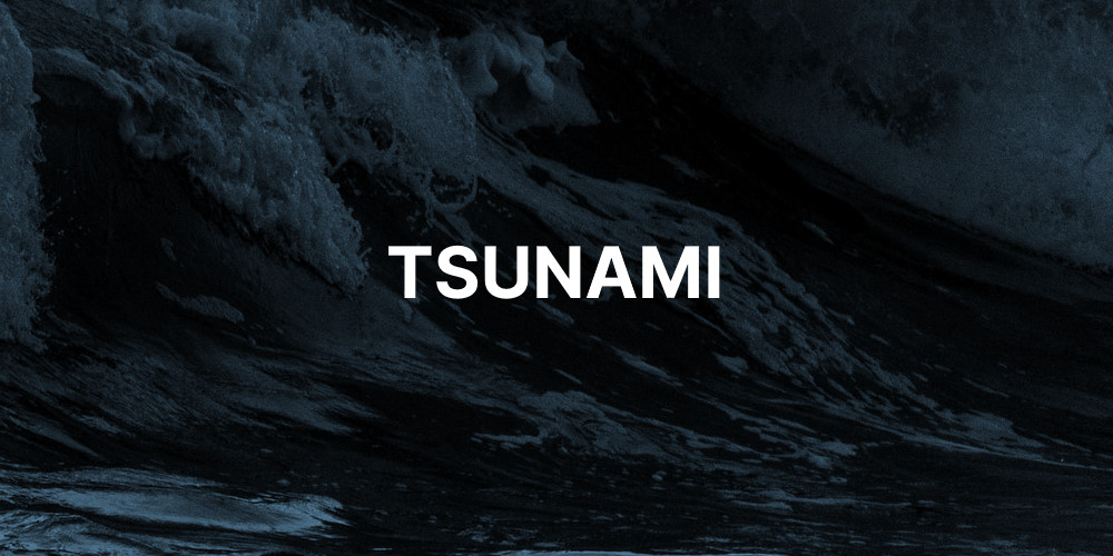 Detail Tsunami Powerpoint Template Nomer 50