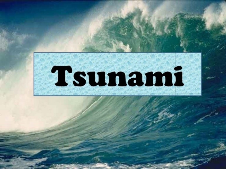 Detail Tsunami Powerpoint Template Nomer 7