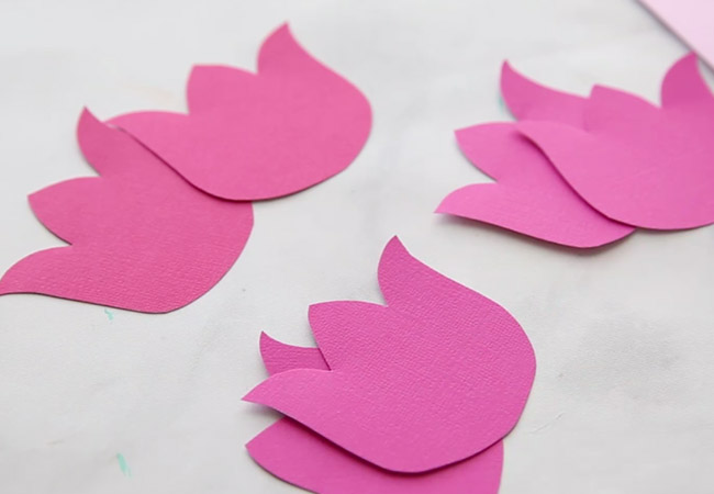 Detail Tulip Template To Print Nomer 23