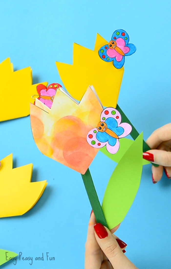 Detail Tulip Template To Print Nomer 31